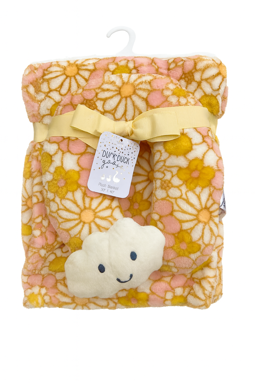 Kid's Plush Blanket with U Pillow