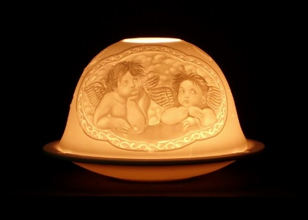 Porcelain Candle Holder