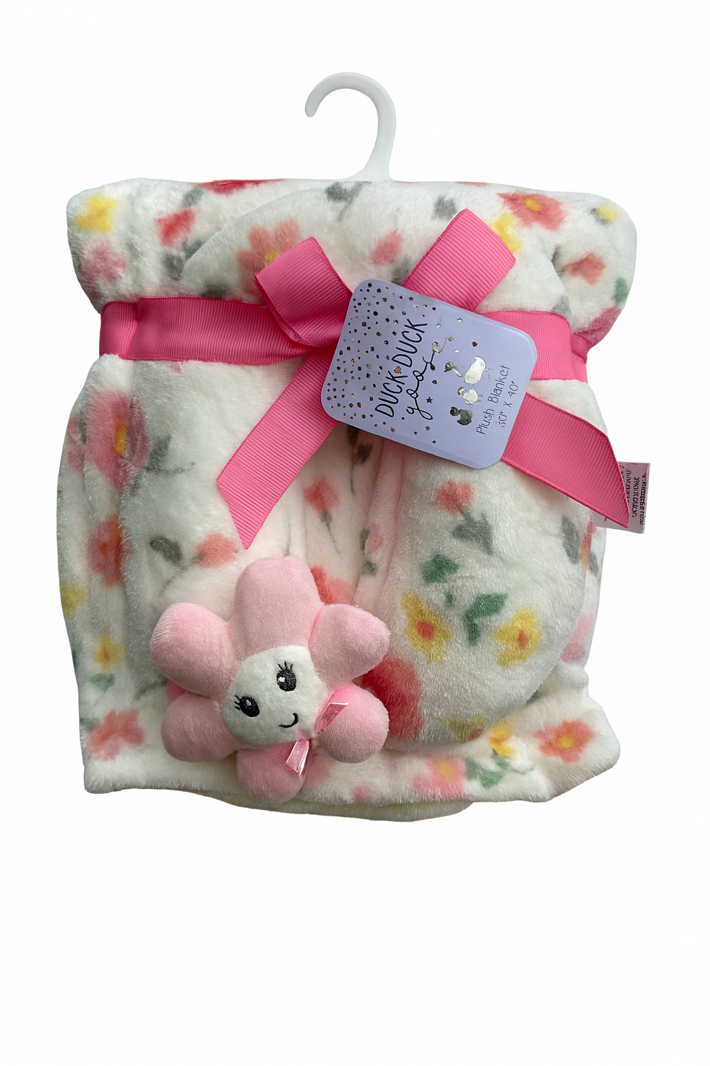 Kid's Plush Blanket with U Pillow