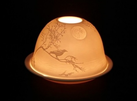Porcelain Candle Holder
