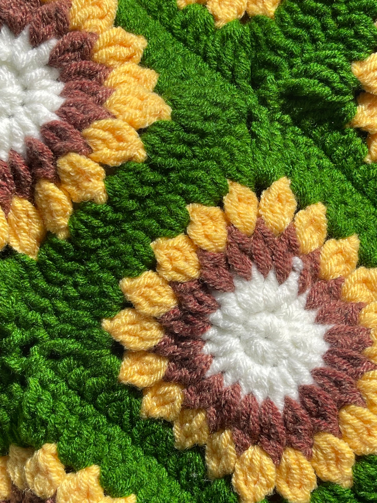 Sunflower Crochet Bag
