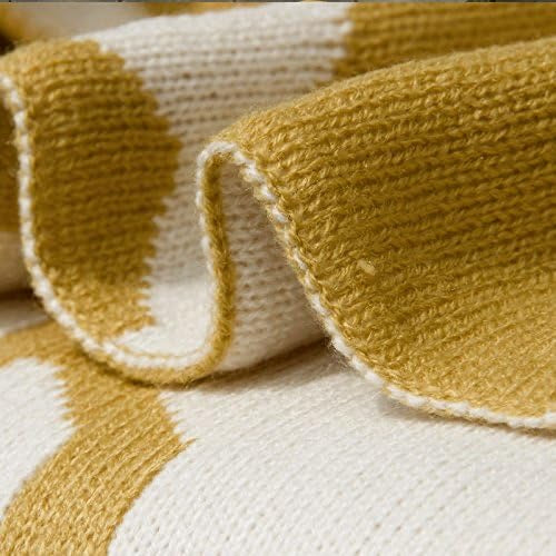 Geometric Knit Throw