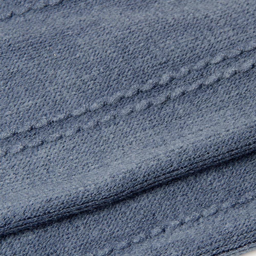 Soft Knit Throw Blanket with Tassels