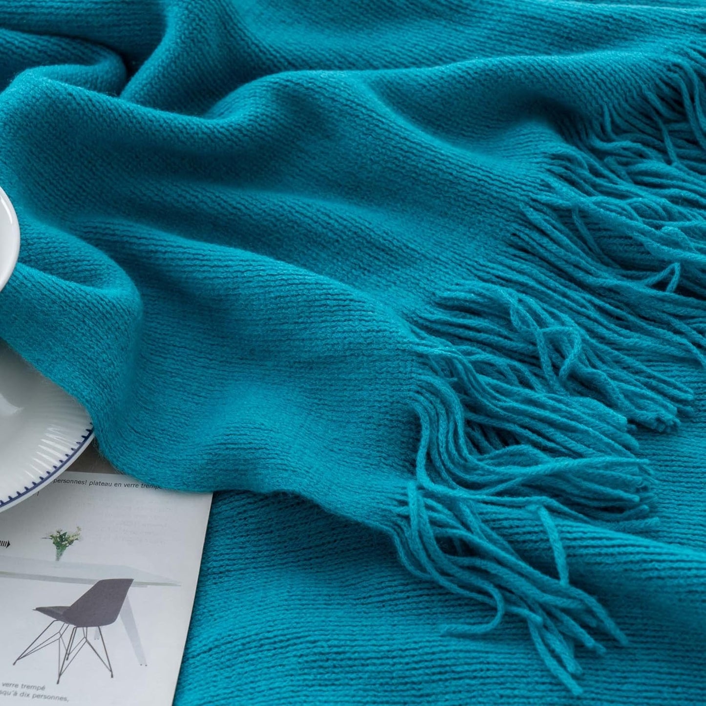Fringe Throw Blanket
