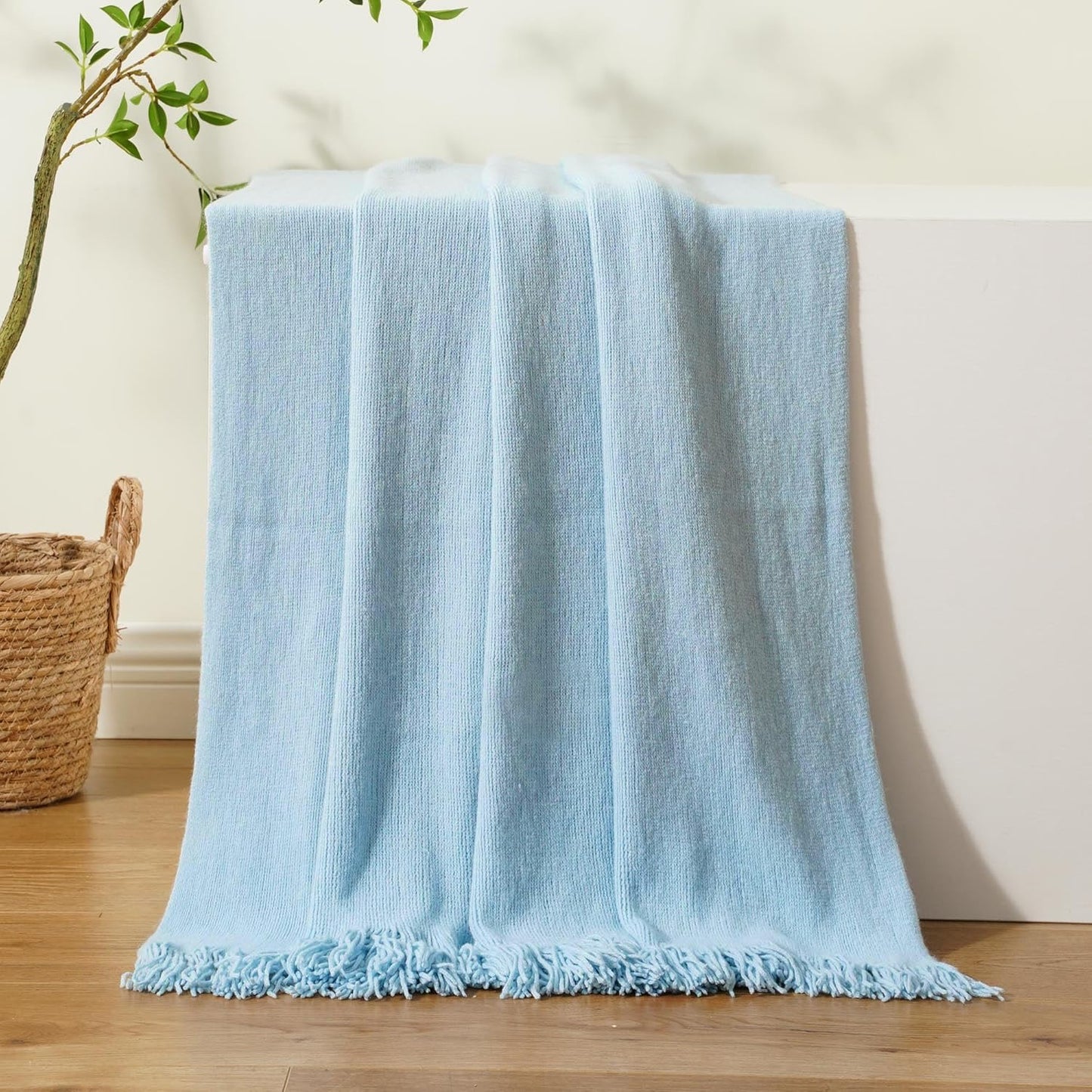 Fringe Throw Blanket
