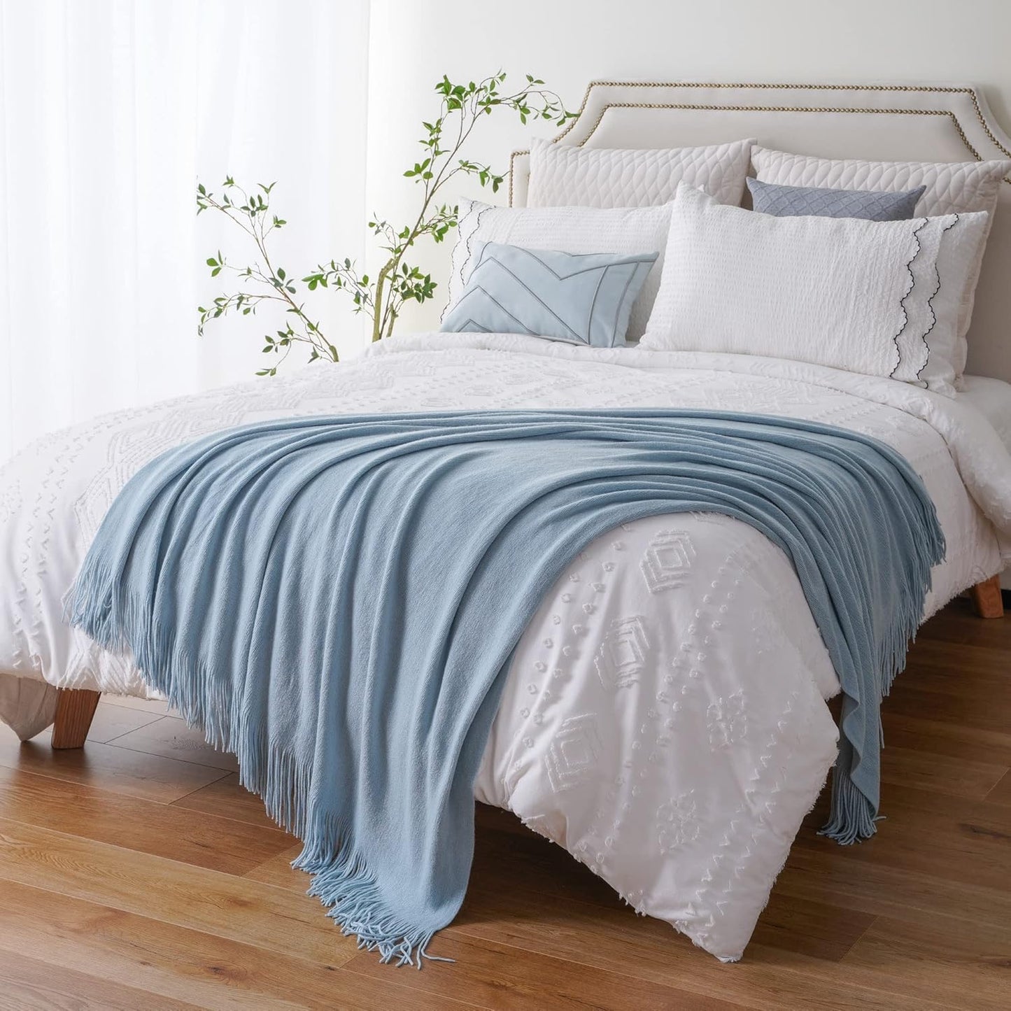 Fringe Throw Blanket
