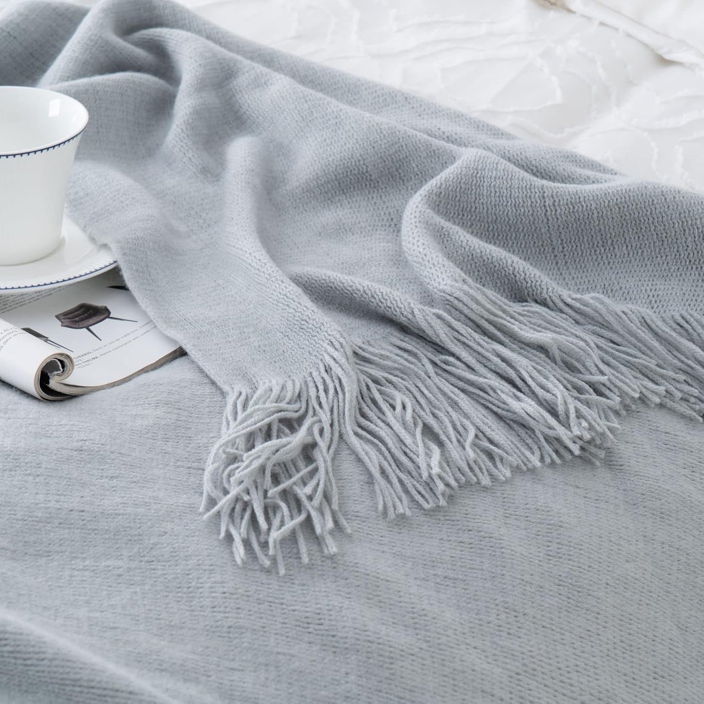 Fringe Throw Blanket