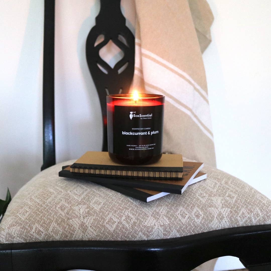 Black Current & Plum Soy Candle