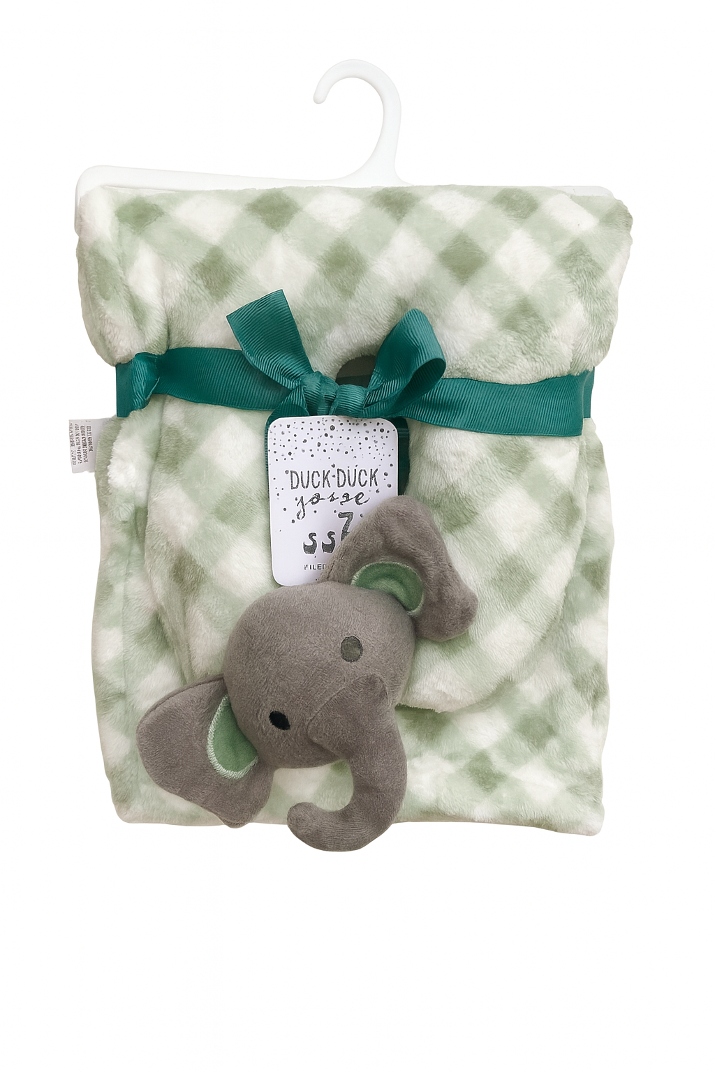 Kid's Plush Blanket with U Pillow
