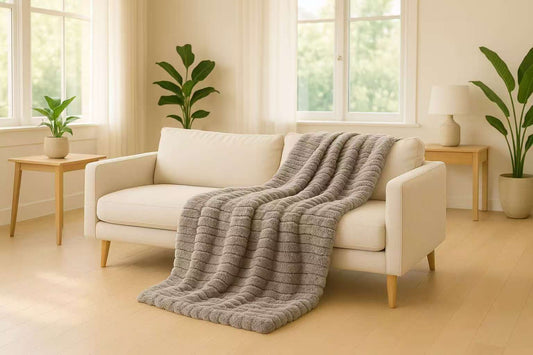 Faux Fur Throw
