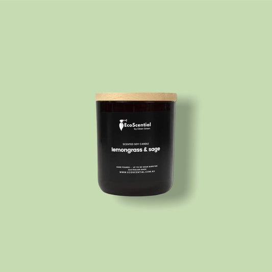 Lemongrass & Sage Soy Candle