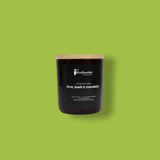 Lime, Basil & Mandarin Soy Candle